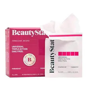 BeautyStat Exfoliating Peel Pads - AHA BHA Chemical Peel for Face