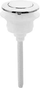 Cabilock Toilet Tank Button Replacement Single Push Toilet Push Button Replacement for Flush Actuator Easy Install Bathroom for Home Hotels Public Restrooms