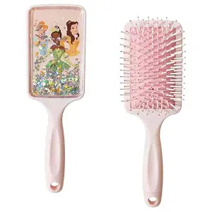 LUV HER Kids' Confetti Detangling Hair Brush - Fun Design with Disney Princesses - Gentle on Wet & Dry Hair - Ideal for Kids Ages 3+ - Makes Hair Care Enjoyable and Simple