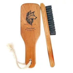 Soft Boar Bristle Hair Brush for Men,Smoothing Brush