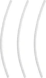 Toilet Refill Tube Hose Pipe Replacement, Rubber, 11.6 inch Length, 3PCS