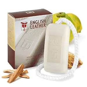 Dana English Leather Fragrance Soap On A Rope for Men