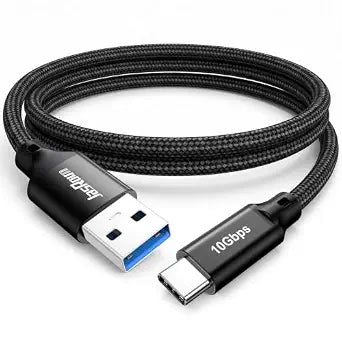 USB to USB C Data Cable 3ft, 10Gbps USB 3.1/3.2 High Speed Data Transfer