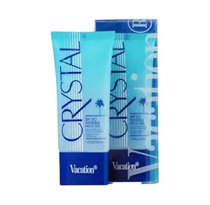 Vacation Crystal SPF 50 Face Sunscreen Gel, 1.7 Fluid Ounces