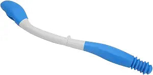 Toilet Aids Wiping Tools,15.7" Comfort Long Reach Bottom Toilet Tissue Wiping Aid with Foldable Handle for Dry Or Wet Tissue for Limited