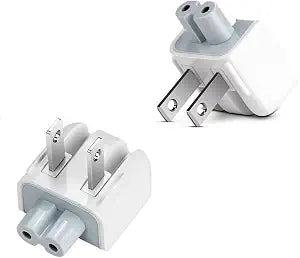 2-Pack US Duckhead Wall Plug Replacement for Apple MacBook Charger  Foldable AC Power Adapter Plug Compatible with MacBook Pro/Air, iPad