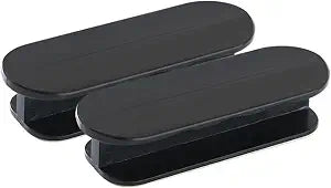 Self-Adhesive Pull Handles 4 Pack, Handle Helper for Kitchen Cabinet Knobs Drawer Window Sliding Closet Push Pull Helper Stick-on Handles (Black)