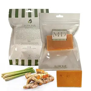 Turmeric & Kojic Acid Soap for Face & Body, Brightening Bar, 4 Oz