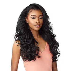 Sensationnel Instant Weave Half Wig-3, 1B OFFBLACK