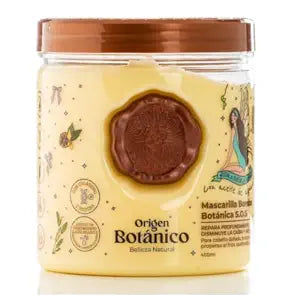 S.O.S. Botanical Bomb Mask 400 ml, Deeply repairs, reduces hair loss and accelerates growth. | Mascarilla Bomba Botanica S.O.S. 400 ml, Repara profundamente disminuye la caída y acelera el crecimiento