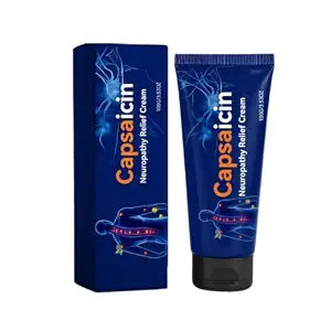 Capsaicin Neuropathy Relief Cream, Nerve Cream with Capsaicin, Arnica, Menthol, Fast Absorbing Formula for Feet, Hands, Legs, and Waist, Improve Joint Increase