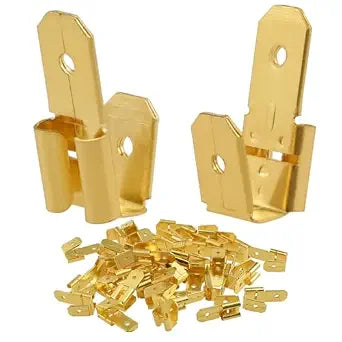 Aifeier ET 40pcs 3 Way Wire Adapter Connector, Dual Male to Single Female