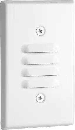 Progress Lighting LED Step Light, Satin White