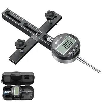 Neoteck 0-1" Digital Dial Indicator Table Saw Gauge Suitable for Table Saws