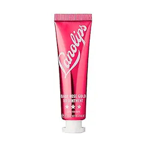 Lanolips Baby Rose Gold 101 Ointment - Tinted Balm for Lips and Cheeks - Moisturizing & Hydrating Balm with Dewy Rose Tints for a Natural Blush Look - Clean, Cruelty-Free (9g)