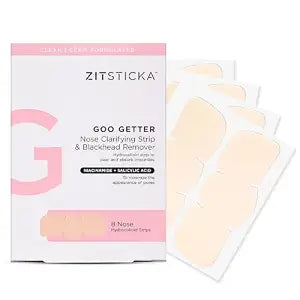 ZitSticka Nose Pore Strips, Blackhead Remover Strip, 8 Count