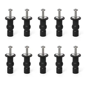 10PCS Toilet Seat Screws, 3/8 Inch Bolts for Kohler K-84999 K-85040