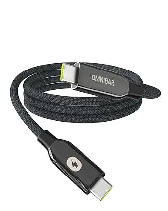 3FT USB C to USB C Cable, 240W Fast Charging, 20Gbps Data, 4K Video