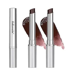 2Pcs Honey Lipstick Tinted Lip Balm,Lipstick for All Skin, Hydrating and Nourishing Tinted Lip Balm for Women(Black)
