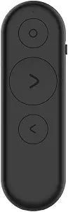 Lenovo Portable Rechargeable Presentation Remote  Bluetooth 5.3 Wireless Clicker with Digital Pointer, USBC Charging, UltraLightweight, for Windows 10 or Later & macOS 12 or Later, Black
