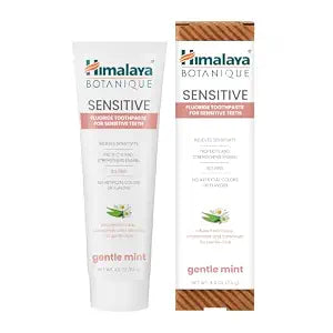 Himalaya Botanique Sensitive Toothpaste, 5% Potassium Nitrate, Mint, 4 oz