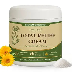 Magnesium Cream for Foot, Fast-Absorbing Soothing Cream for Daily Relief,B6 & MSM | Lightweight– 4 Fl Oz