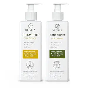 Rosemary & Biotin Hair Growth Shampoo and Conditioner Set – Sulfate-Free