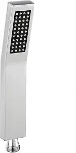 Asyas Brass Hand Held Shower Head High Pressure Hand Shower Sprayer Chrome