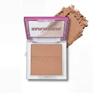 BASMA Beauty Powder Bronzer for Face, Buttery-Soft Long-Lasting Bronzer