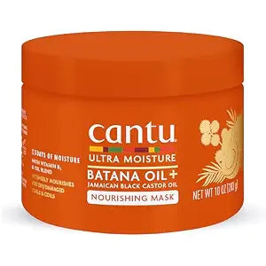 Cantu Ultra Moisture Nourishing Mask with Batana Oil + Jamaican Black Castor Oil, 10 oz
