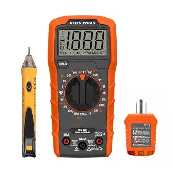 Klein Tools 69149P Electrical Test Kit, 3 Piece