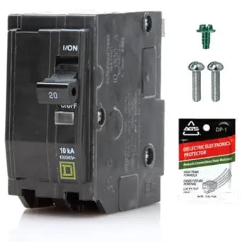 Genuine Square D QO220 20 Amp Double Pole Circuit Breaker Kit