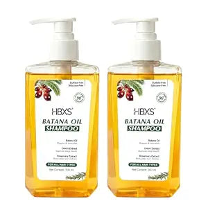 Batana Oil Shampoo for Hair Growth, Infused with Rosemary & Onion Extract, Nourishing Formula for Fuller, Thicker-Looking Hair, Moisturizing Daily Care for Women & Men, Sulfate Free, 10.14 fl oz