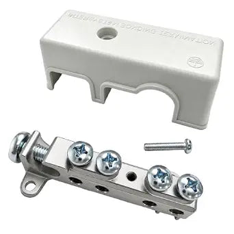 GB5-1 White intersystem bonding Bridge for CATV Phone Satellite