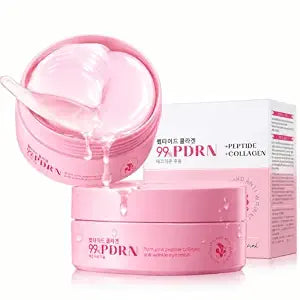60 Pcs Collagen Eye Masks, PDRN Eye Patches, Eye Patches for Women