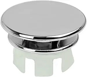Silver 1.29 Inch Sink Overflow Cover Insert Sink Basin Overflow Trim Ring Cover Sink Overflow Cover Double Layer Copper Solid Chrome