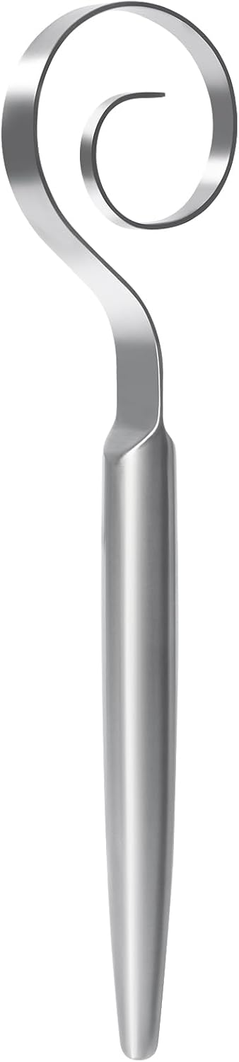 OYV 12" Seamless Dough Whisk, 18/10 Stainless Steel, Danish Dough Whisk