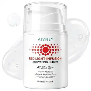 PDRN GHK-Cu Red Light Therapy Activation Serum for Face & Neck, 50ml