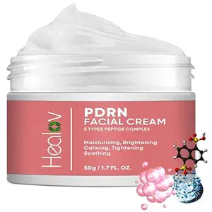 PDRN Cream ��� Rejuvenating Korean Face Moisturizer with Salmon DNA, Niacinamide & Vitamin C ��� Anti-Aging, Firming, Plumping Daily Cream for Dark Spots, Uneven Tone, Glow, Collagen & Barrier Repair
