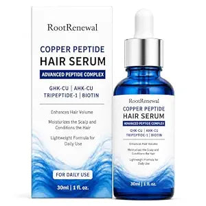 GHK-Cu & AHK-Cu Hair Serum | Advance Copper Peptides Complex