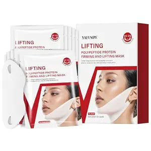 V Line Face Lifting Mask 10 Sheets Chin Strap Double Chin Reducer