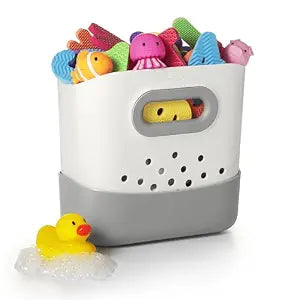 OXO Tot Stand Up Bath Toy Storage Organizer, Large, 7.1 L