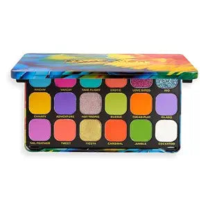 Revolution Forever Flawless Palette, Birds of Paradise, 18 Shades