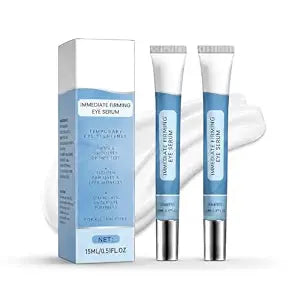 2Pcs Eye Rapid Reduction Serum, Under Eye Bags And Wrinkles For Instant Firming Eye Serum, Suitable For Dark Circles, Fine Lines & Crow's Feet, Adult Men And Women Of Middle Age (10ML)