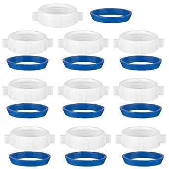 (20 Pack) Yariwiz Nut (10 PCS) & Washer (10 PCS) for Kitchen Sink Drain