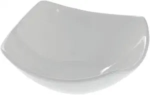 American Metalcraft SQND9 Prestige Ceramic 9" Squound Bowl, White