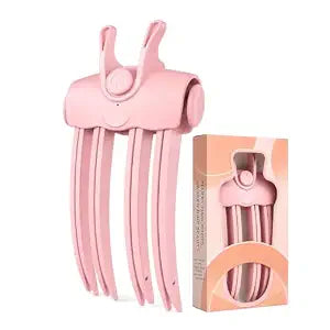 Wireless Root Volumizing Heating Comb,Heated Volumizing Root Lift Clip Pink