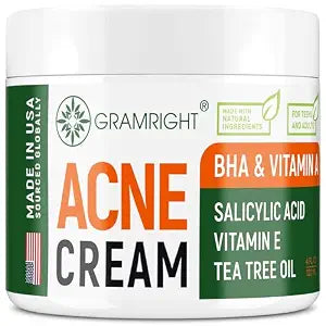 Salicylic Acid Face Cream - Clarifying Moisturizer for Acne-Prone Skin