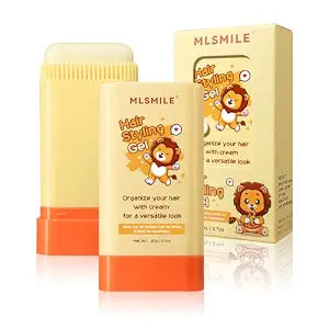 Hair Styling gel for Baby Hair Wax Stick with Built-in Comb