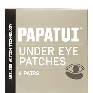 PAPATUI by Dwayne Johnson Fast-Acting Under Eye Patches for Men 6 Ct